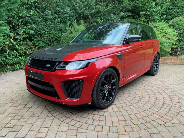 Land Rover Range Rover Sport SVR 5.0 S/C 575 FACELIFT (DOR 01/2019)