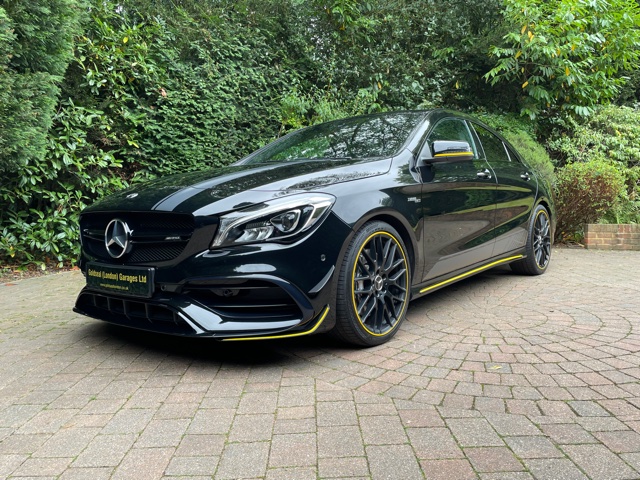 Mercedes CLA45 AMG 2.0 Bi Turbo 4-Matic Yellow Night Edition (DOR 09/2017)